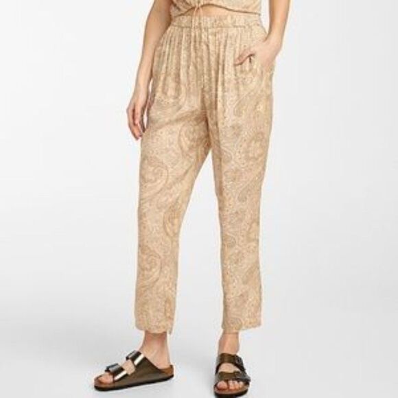 Amuse Society x Cassie Freda Pants in Paisley Cream - Picture 1 of 9
